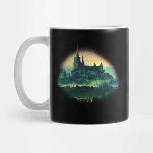 Futuristic Würzburg Marienburg 2045 Artwork Mug